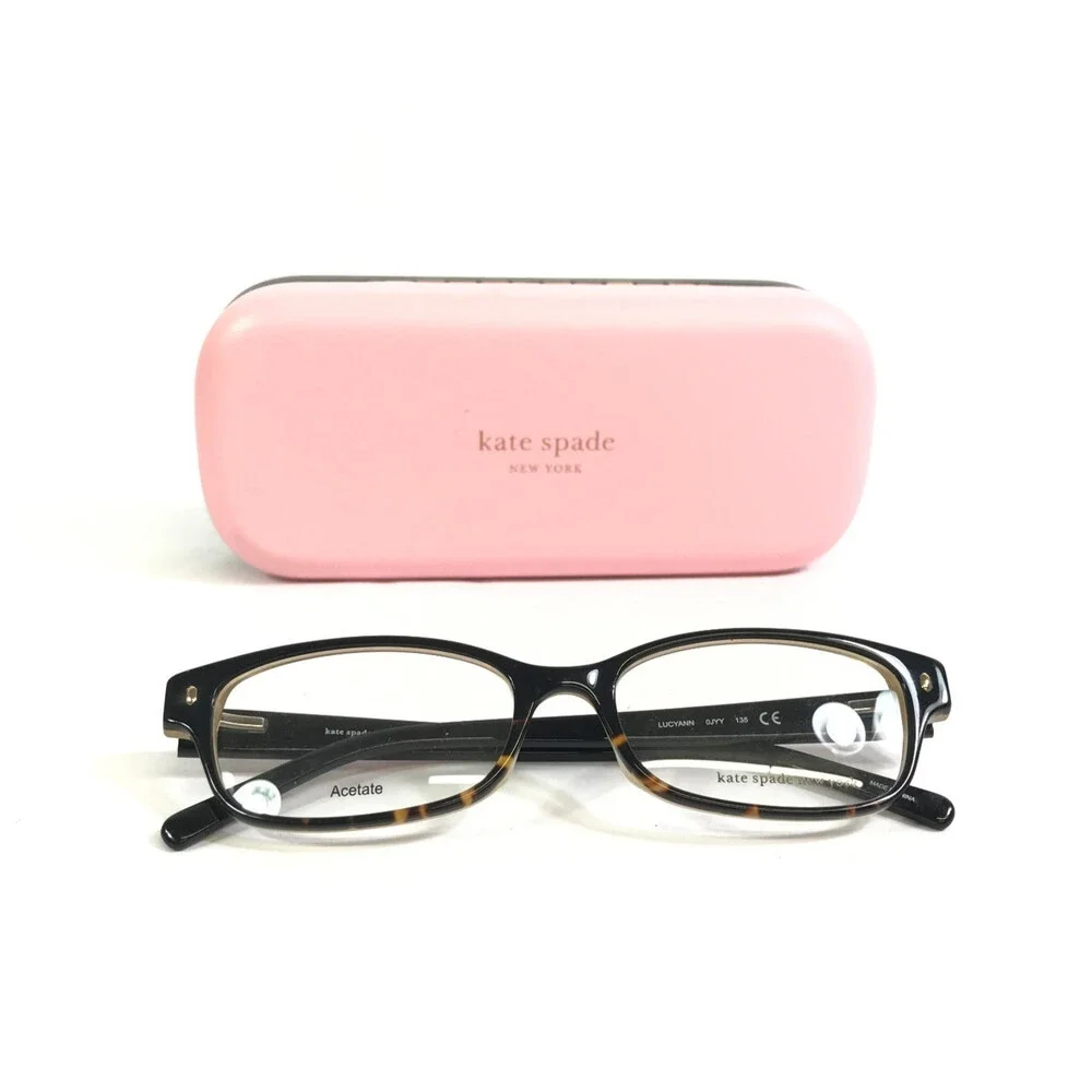 Kate Spade Eyeglasses Frames LUCYANN 0JYY Black Tortoise Fade Full Rim 51-16-135